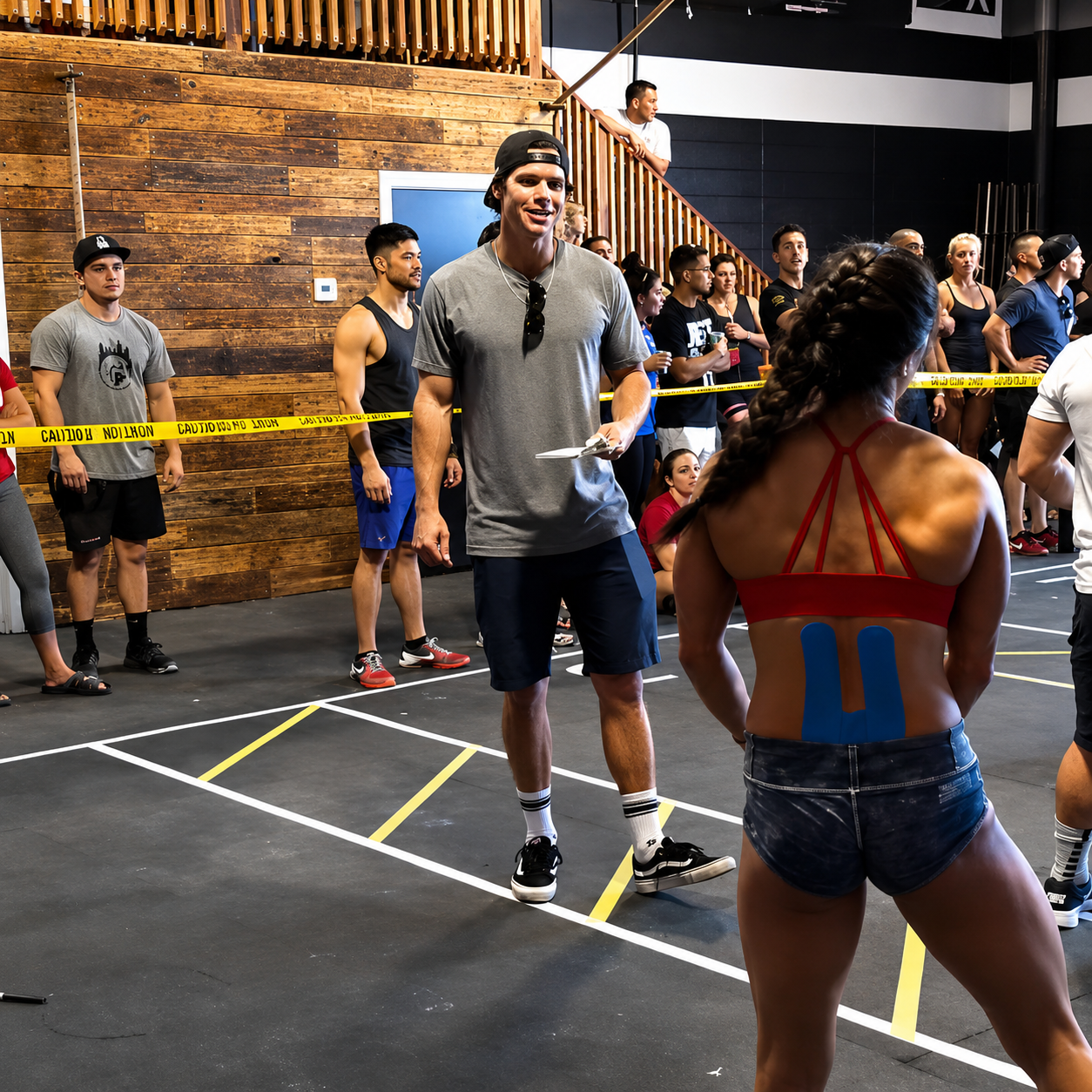 Janyce Okamoto Finishes Strong with AI Kinesiology Tape