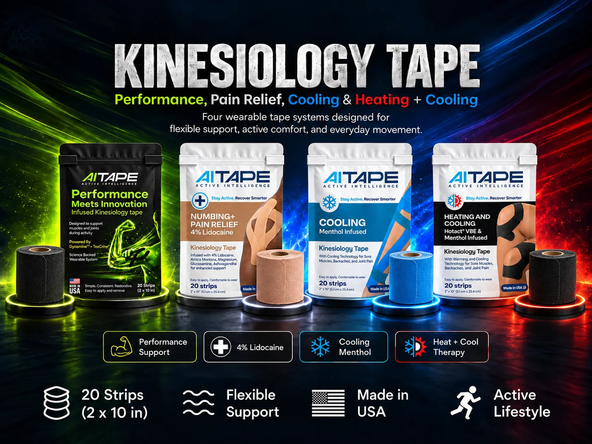 AI KINESIOLOGY TAPE INFUSED