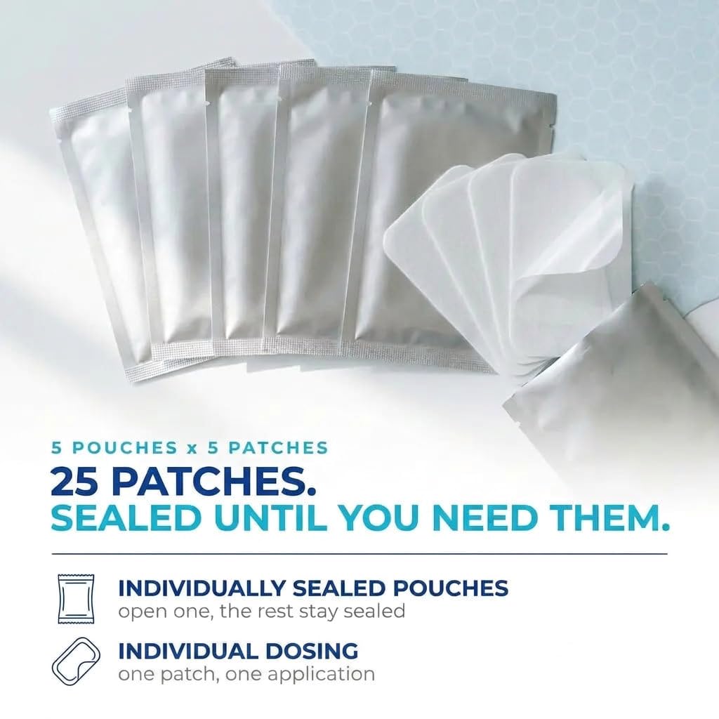 AI Pain Relief Patches with individually sealed pouches