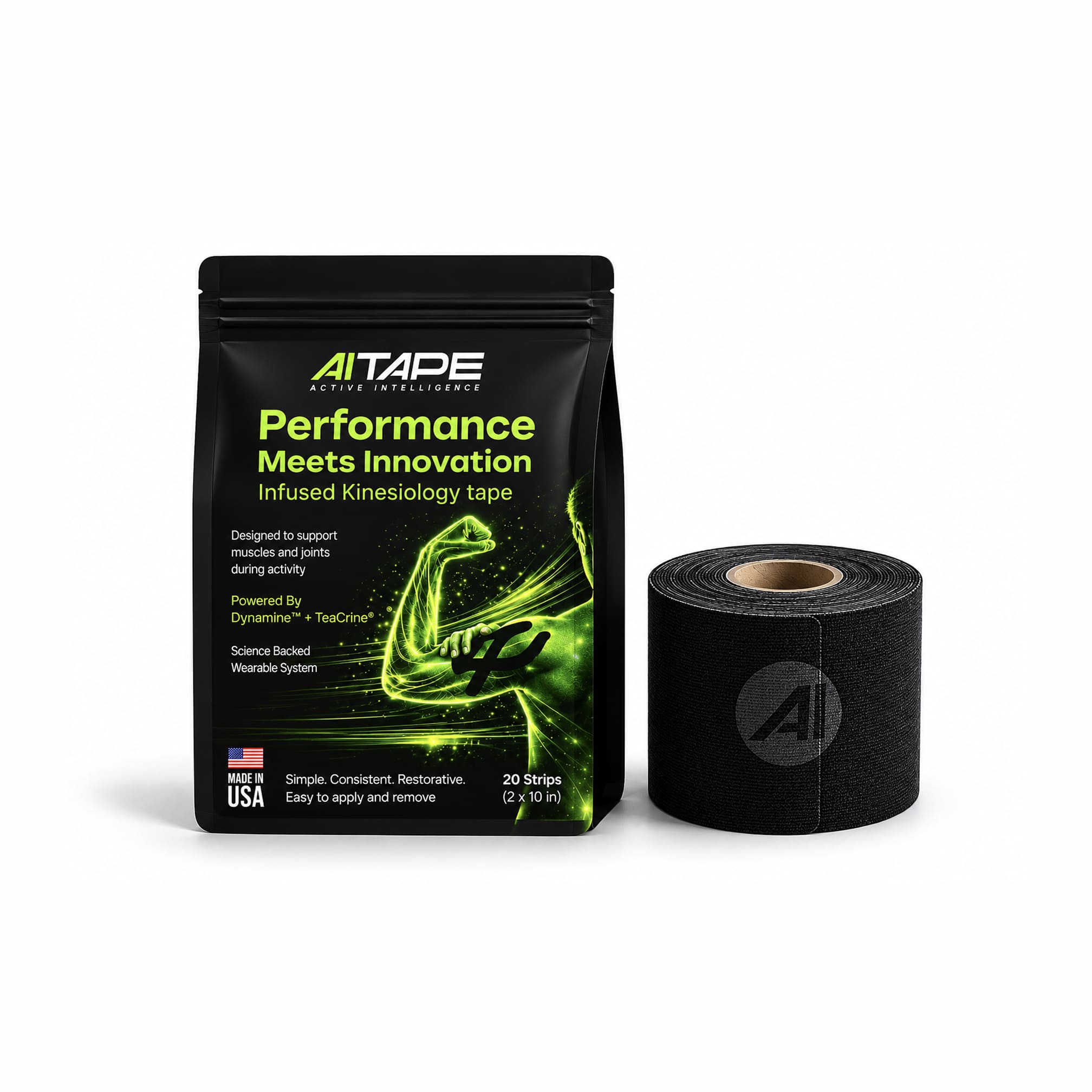 AI Performance Tape – Infused Kinesiology Tape