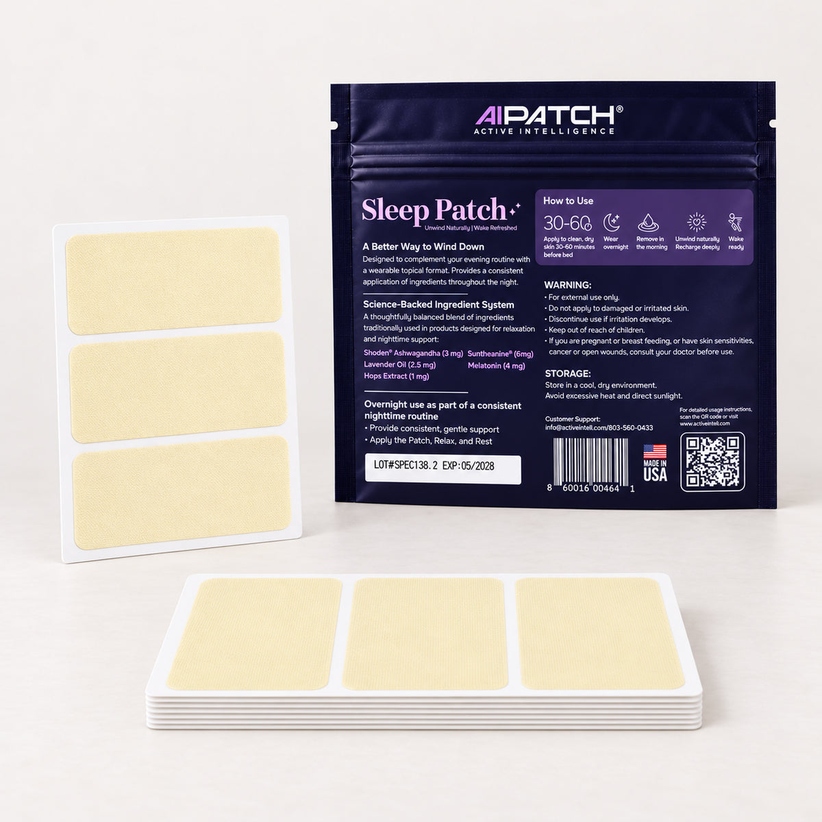 AI Patch Sleep – Melatonin Wellness Patch