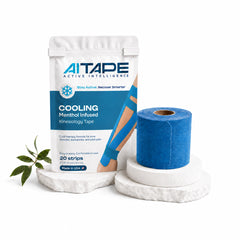 AI Tape Cooling Menthol Infused Kinesiology Tape Package
