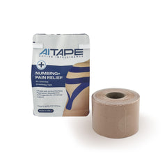 AI Tape Numbing Pain Relief 4% Lidocaine Kinesiology Tape Package