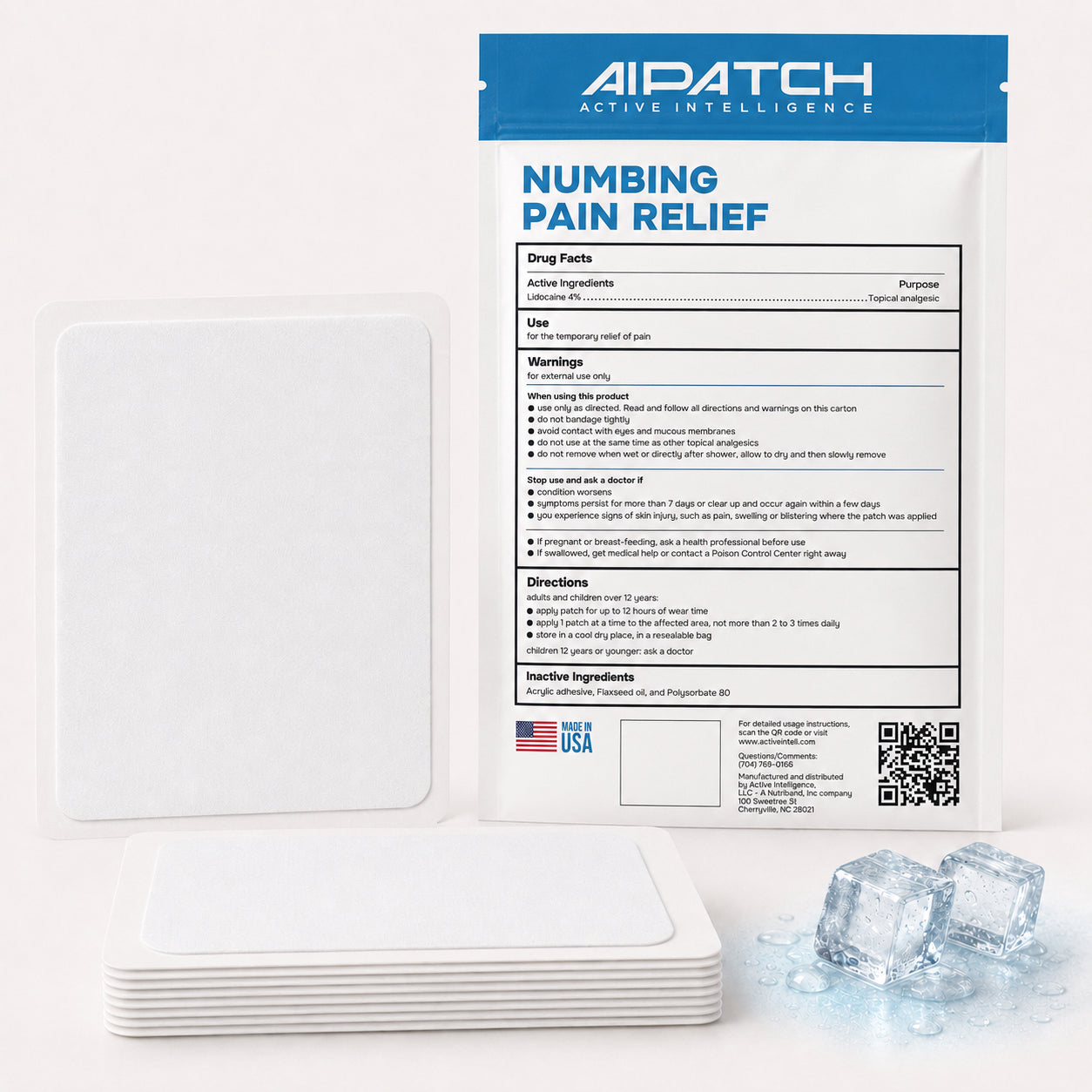Back AIPatch Numbing Pain Relief patches
