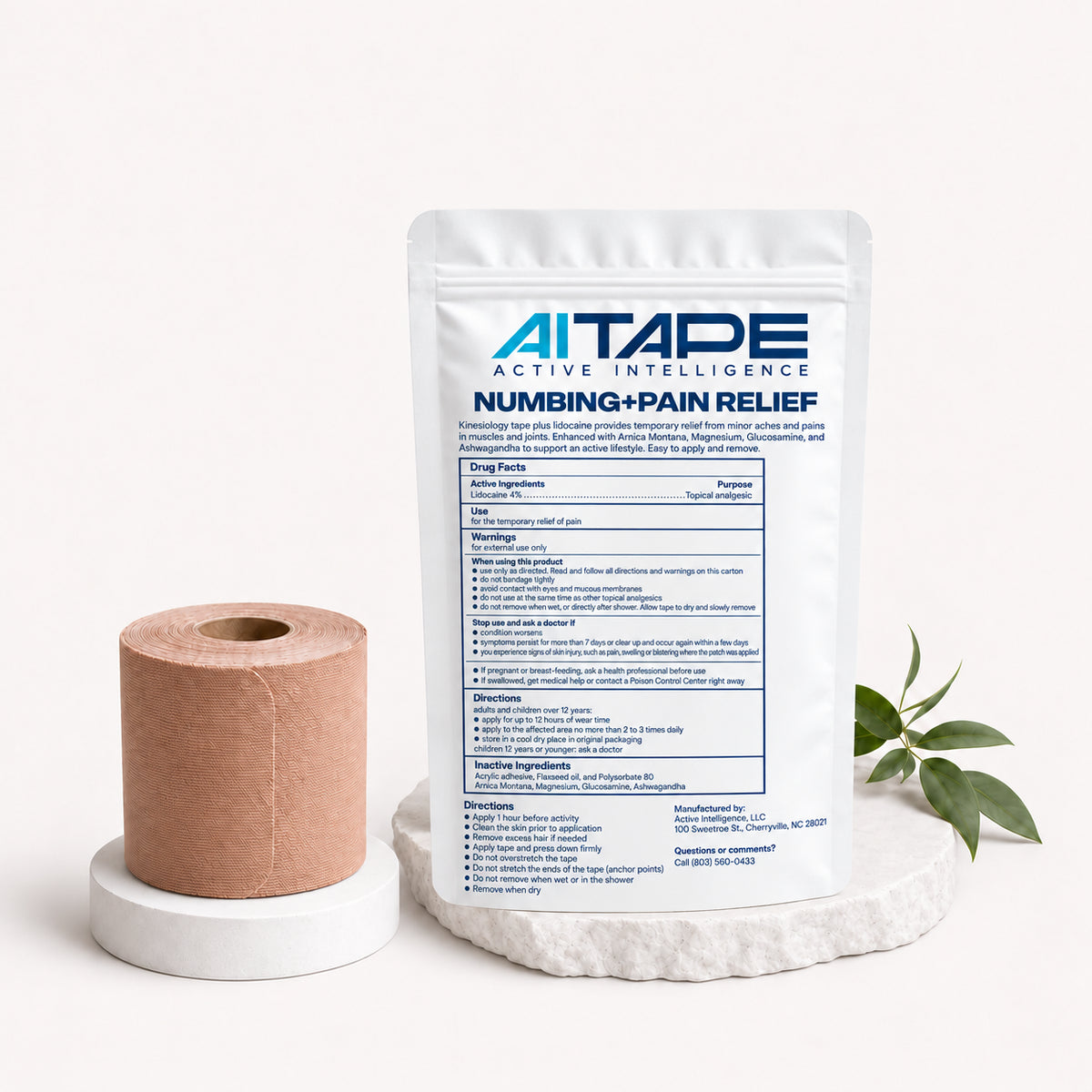 AI Tape Numbing + Pain Relief